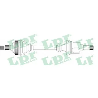 Arbre de transmission LPR DS38045