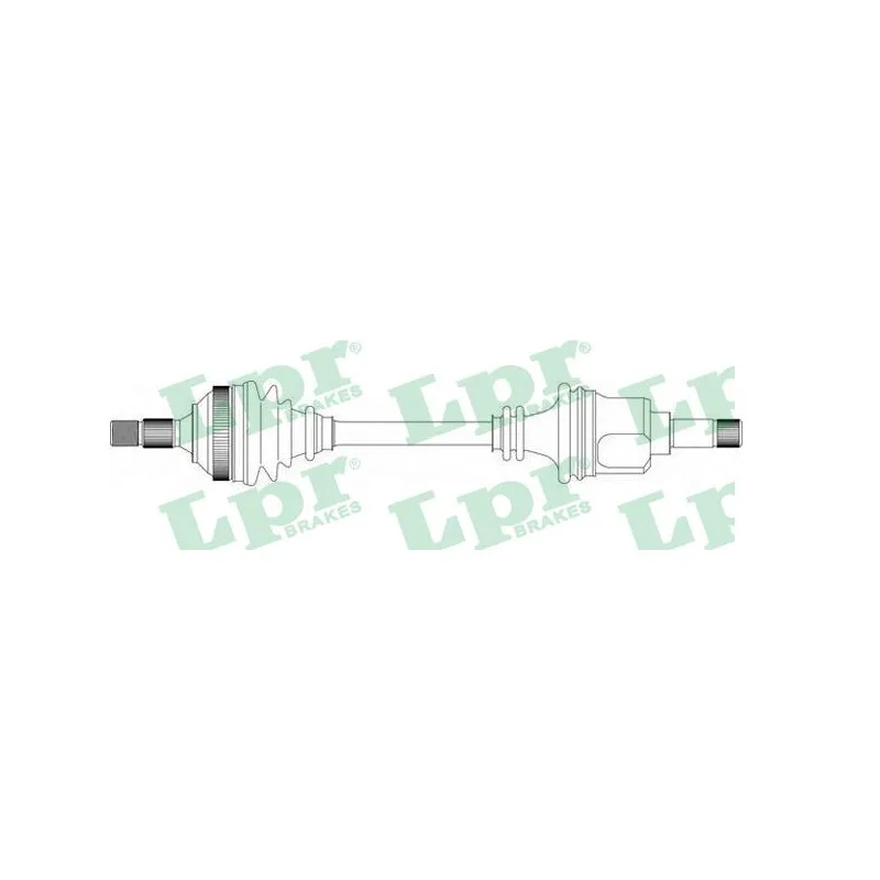 Arbre de transmission LPR DS38046