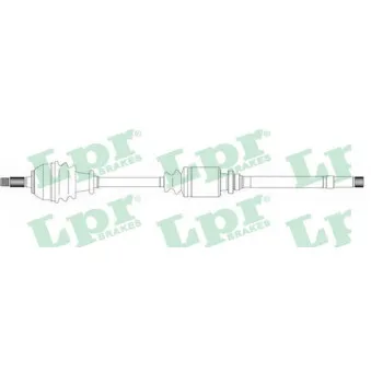 Arbre de transmission LPR DS38058
