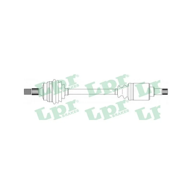 Arbre de transmission LPR DS38059