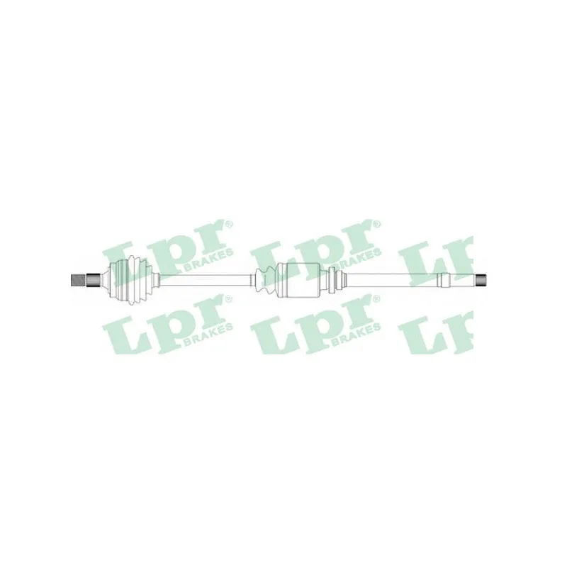 Arbre de transmission LPR DS38060
