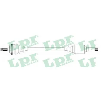 Arbre de transmission LPR DS38062