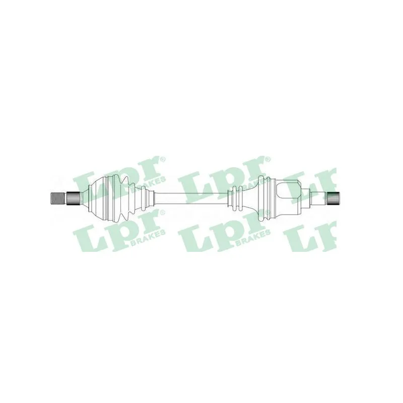 Arbre de transmission LPR DS38067