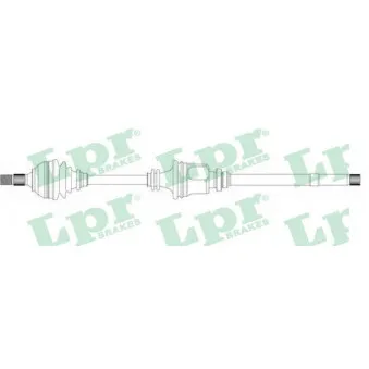 Arbre de transmission LPR DS38068