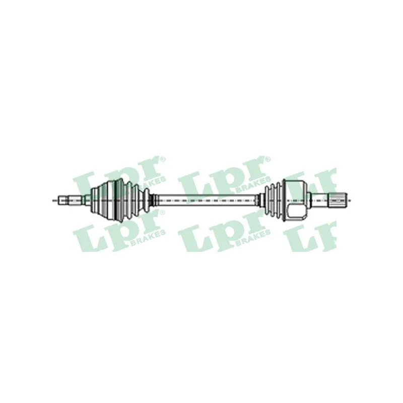 Arbre de transmission LPR DS38069