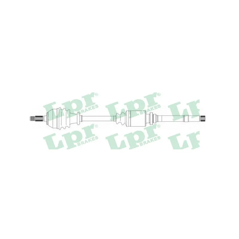 Arbre de transmission LPR DS38072