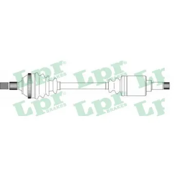 Arbre de transmission LPR DS38075