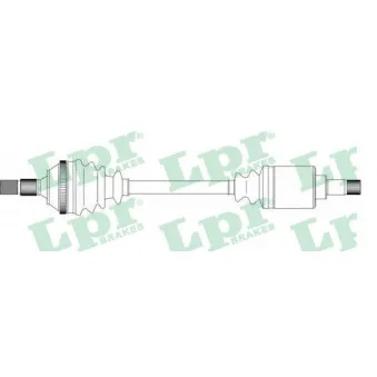 Arbre de transmission LPR DS38077