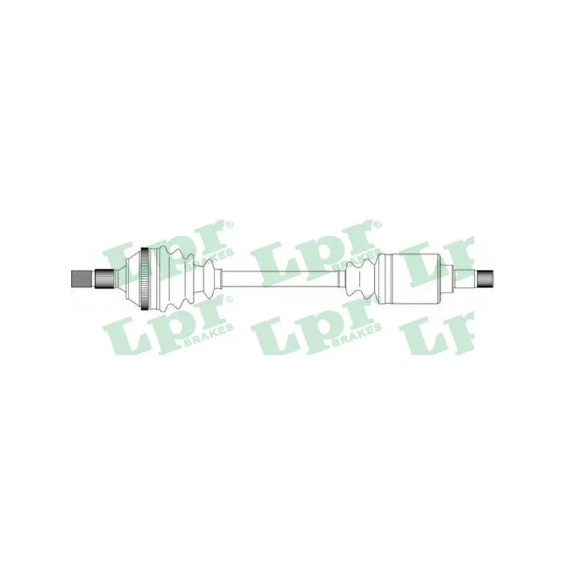 Arbre de transmission LPR DS38078