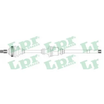 Arbre de transmission LPR DS38084