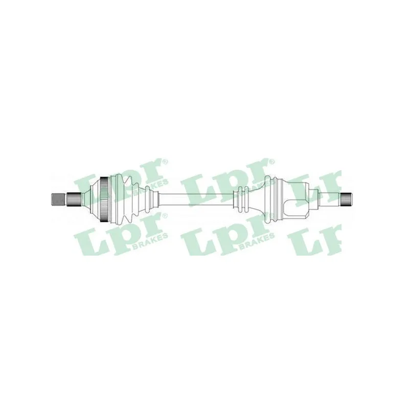 Arbre de transmission LPR DS38085