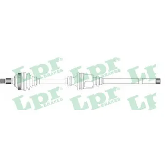 Arbre de transmission LPR DS38086