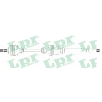 Arbre de transmission LPR DS38128