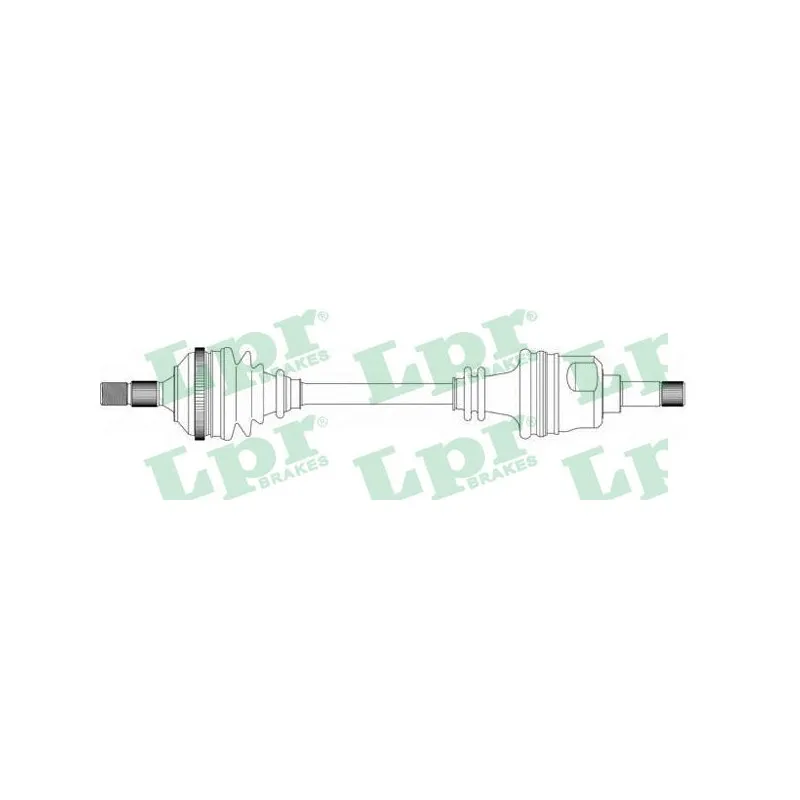 Arbre de transmission LPR DS38129