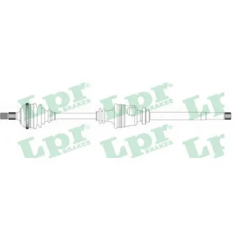 Arbre de transmission LPR DS38130