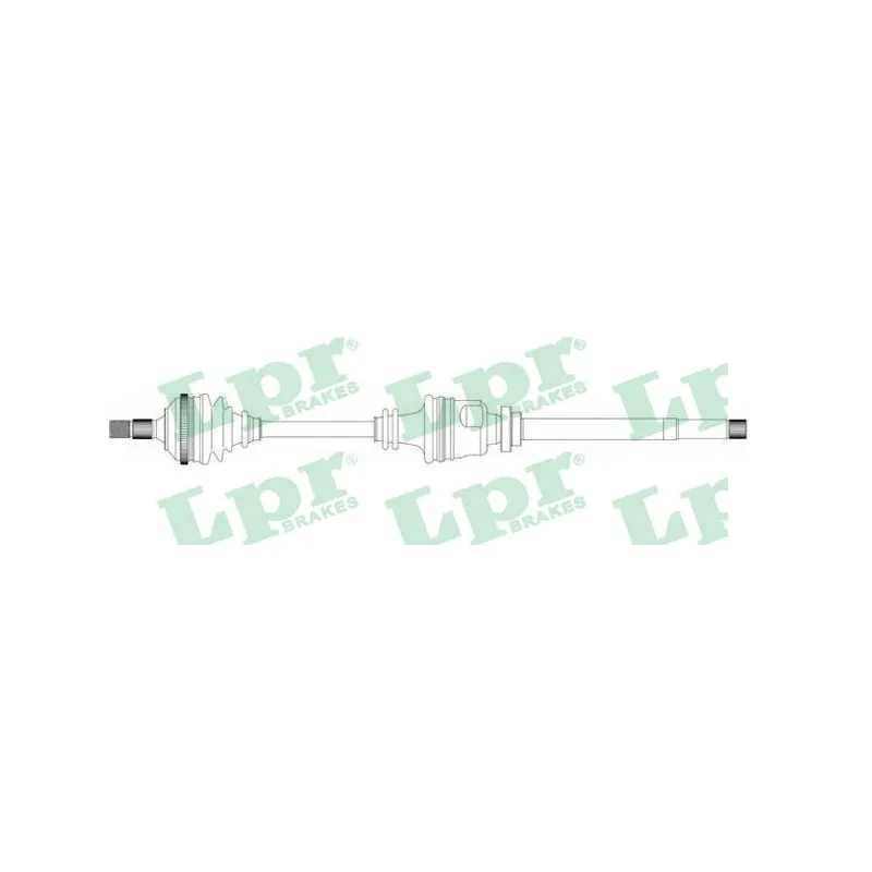 Arbre de transmission LPR DS38130