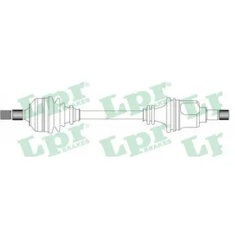 Arbre de transmission LPR DS38131