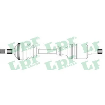 Arbre de transmission LPR DS38133