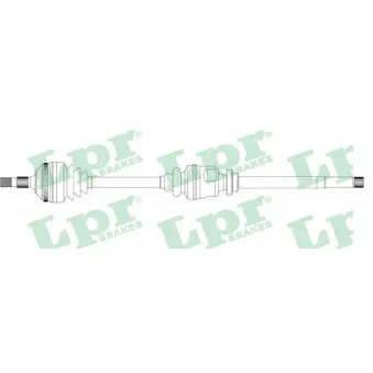 Arbre de transmission LPR DS38134