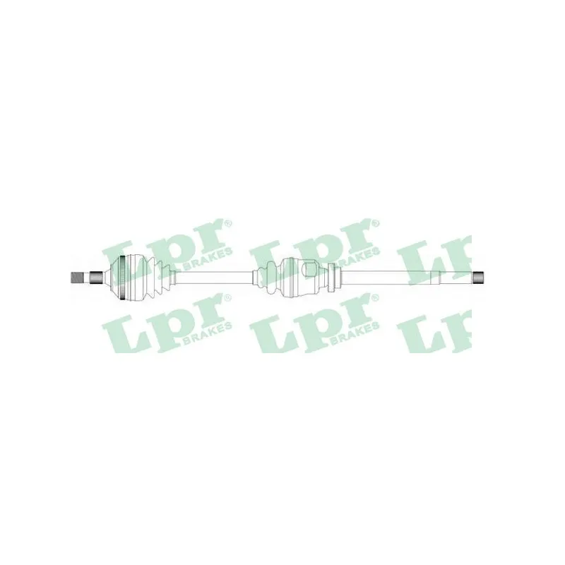 Arbre de transmission LPR DS38134