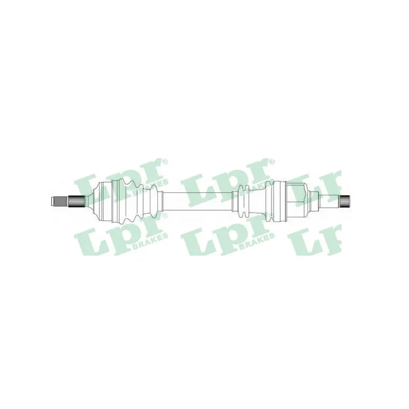 Arbre de transmission LPR DS38135