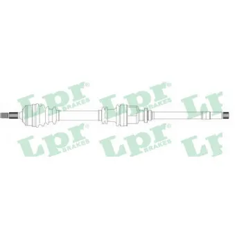 Arbre de transmission LPR DS38136