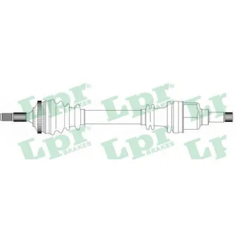 Arbre de transmission LPR DS38137