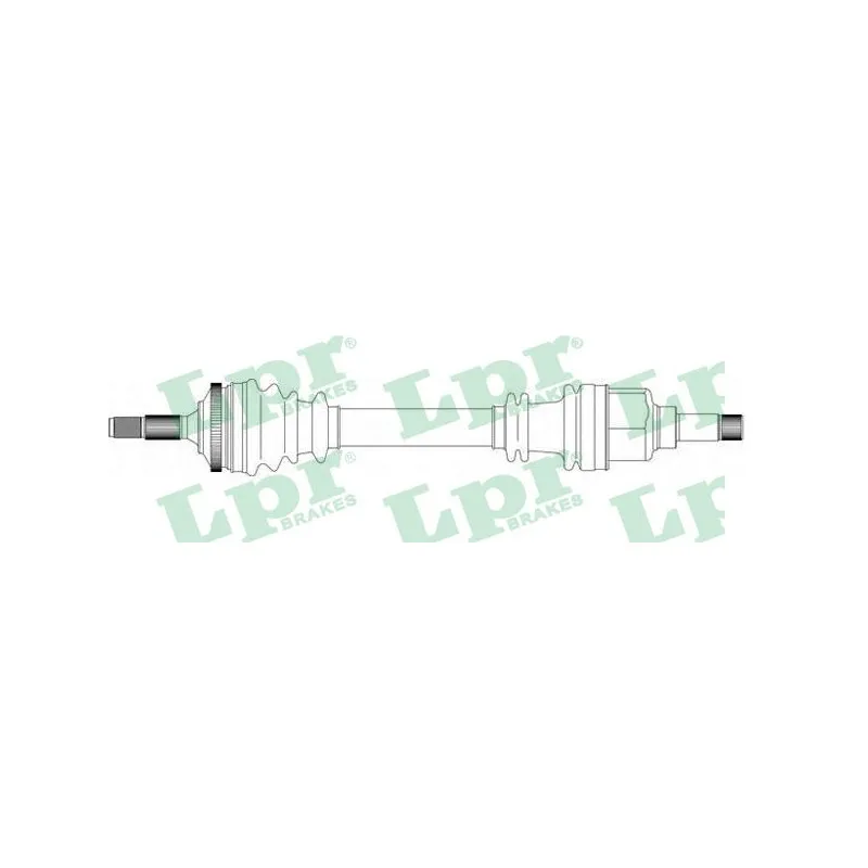 Arbre de transmission LPR DS38137