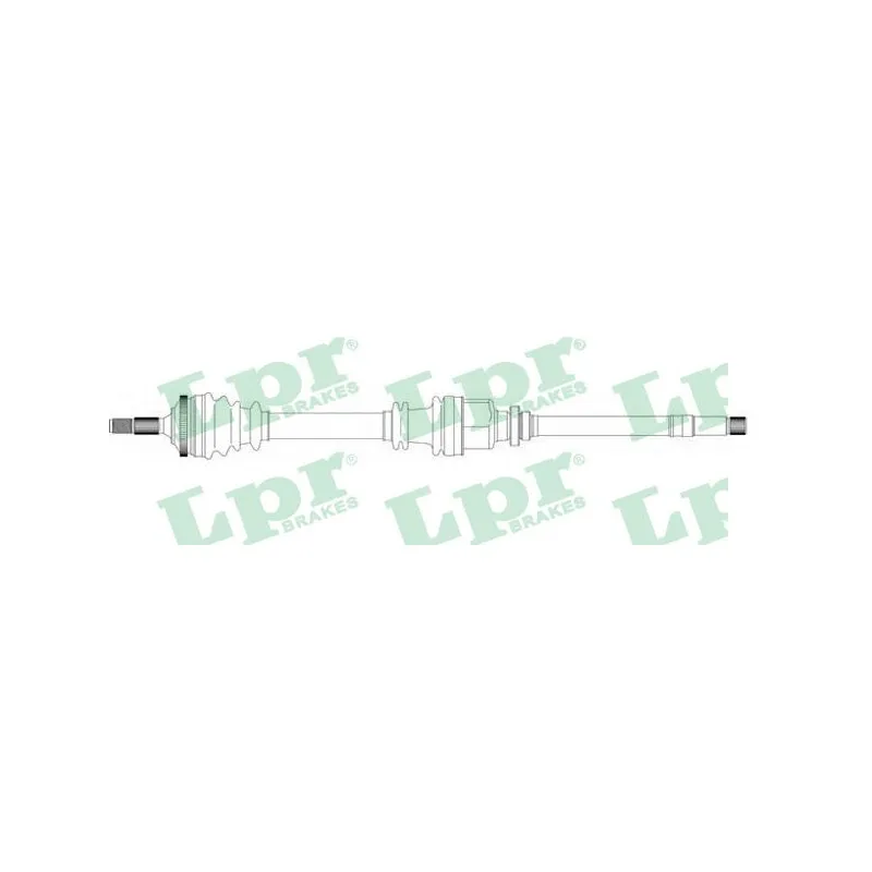 Arbre de transmission LPR DS38138