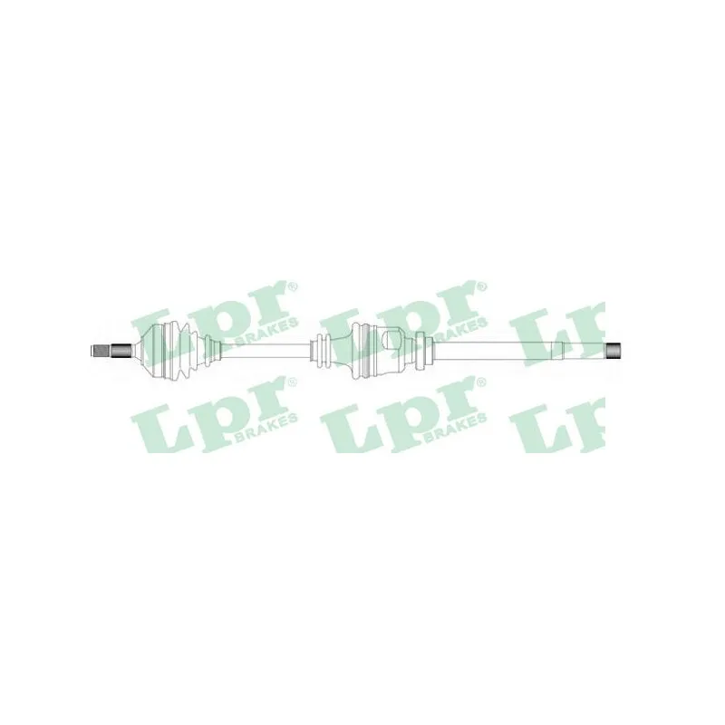 Arbre de transmission LPR DS38142