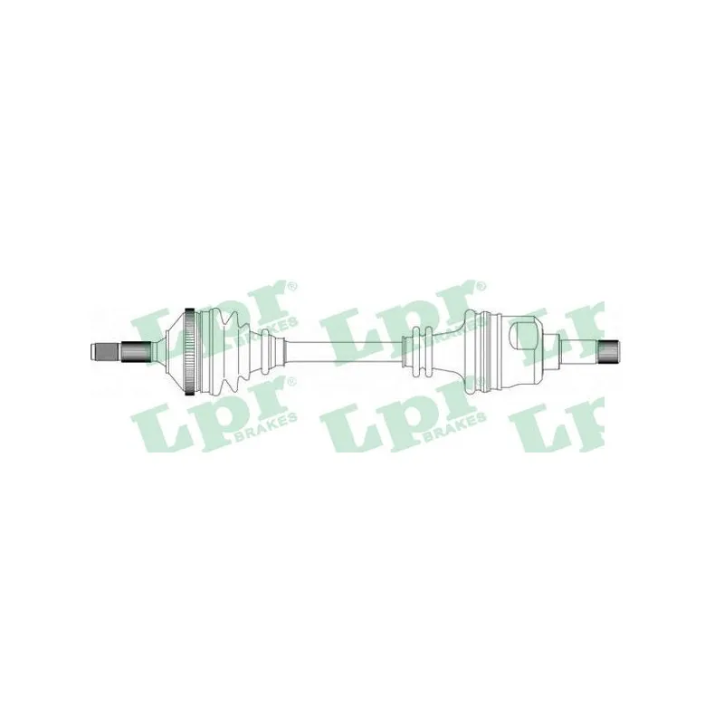 Arbre de transmission LPR DS38143