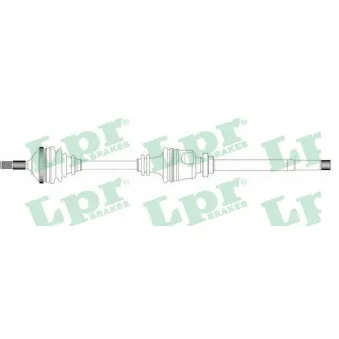 Arbre de transmission LPR DS38144
