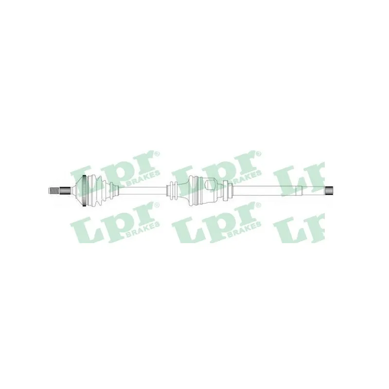 Arbre de transmission LPR DS38144