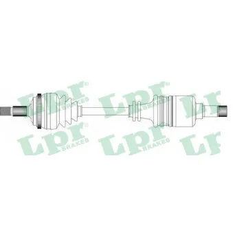 Arbre de transmission LPR DS38163