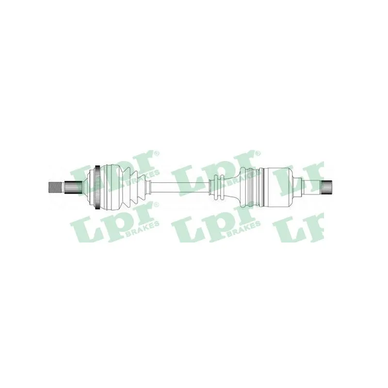 Arbre de transmission LPR DS38163