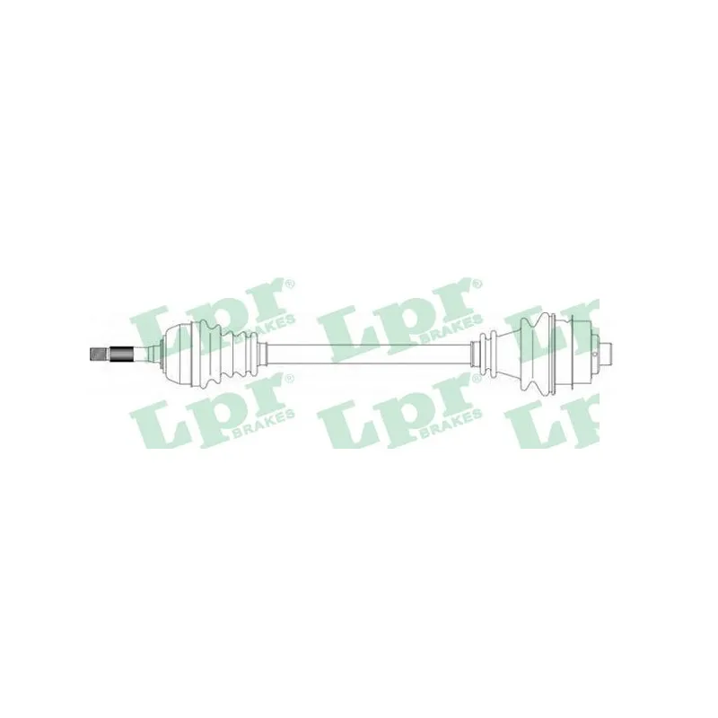 Arbre de transmission LPR DS39002