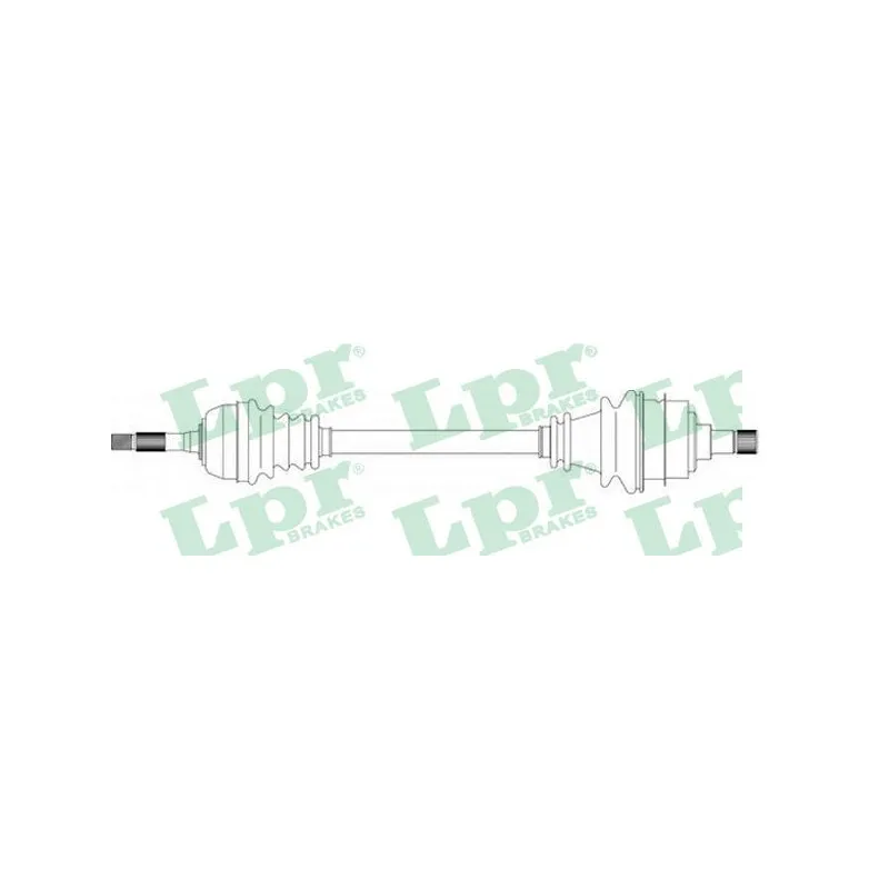 Arbre de transmission LPR DS39003