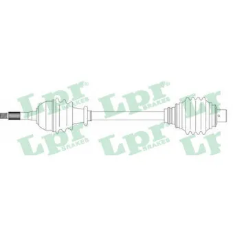 Arbre de transmission LPR DS39012
