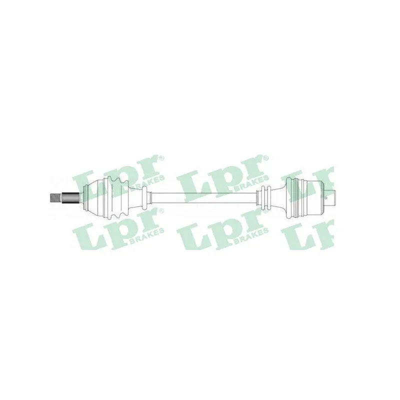 Arbre de transmission LPR DS39013