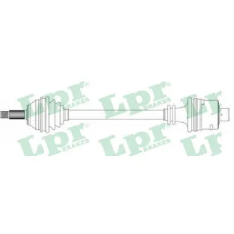 Arbre de transmission LPR DS39014