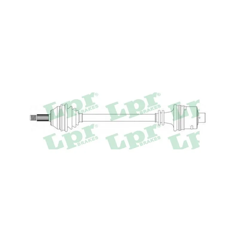 Arbre de transmission LPR DS39014