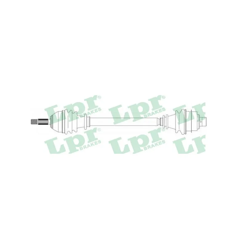 Arbre de transmission LPR DS39016