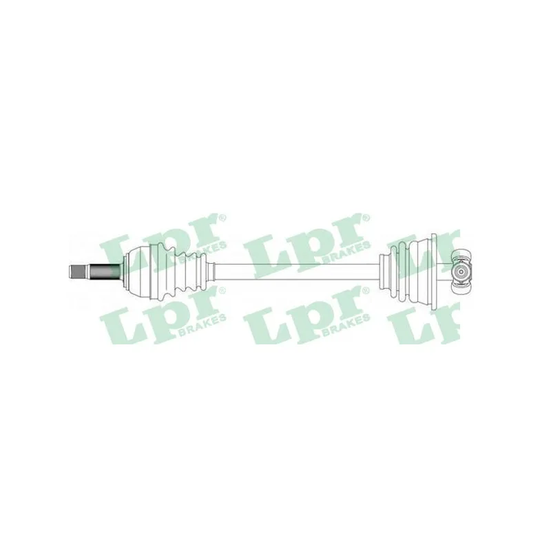 Arbre de transmission LPR DS39022