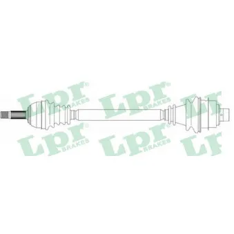 Arbre de transmission LPR DS39023