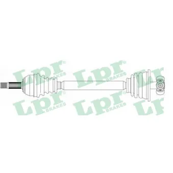 Arbre de transmission LPR DS39024
