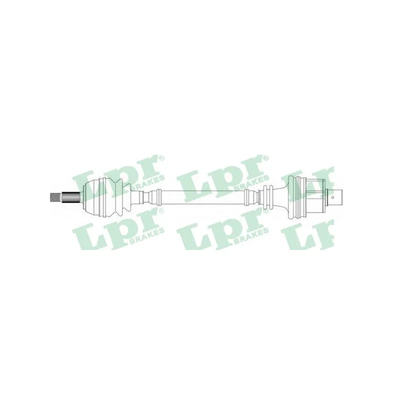 Arbre de transmission LPR DS39028