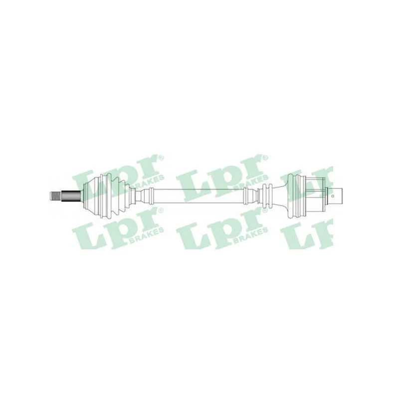 Arbre de transmission LPR DS39030
