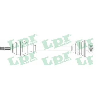 Arbre de transmission LPR DS39034