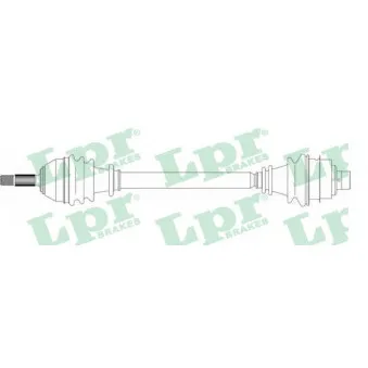 Arbre de transmission LPR DS39035