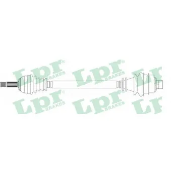 Arbre de transmission LPR DS39037